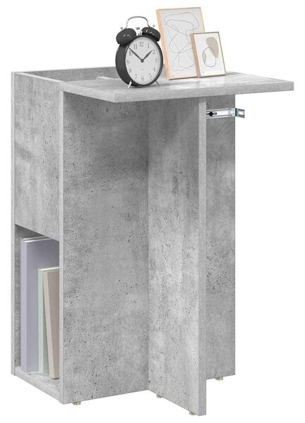 Végasztal Beton Szürke 35 x 40 x 55 cm Faanyag