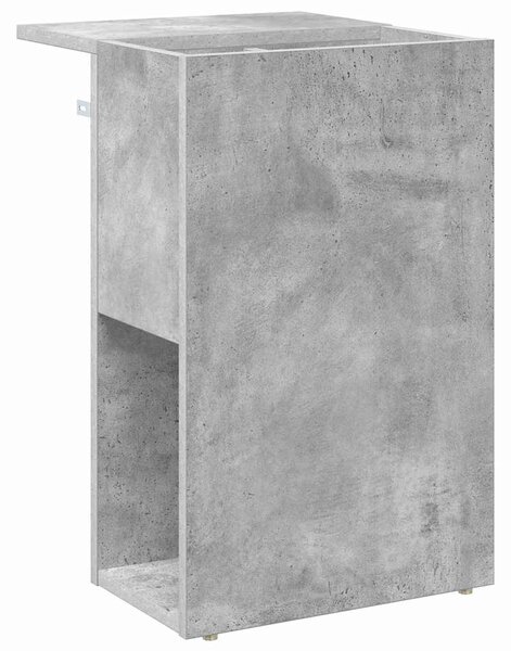 Végasztal Beton Szürke 35 x 40 x 55 cm Faanyag