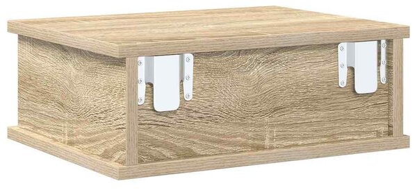 Éjjeli asztal 2 pcs Sonoma tölgy 40 x 31 x 15 cm Faanyag