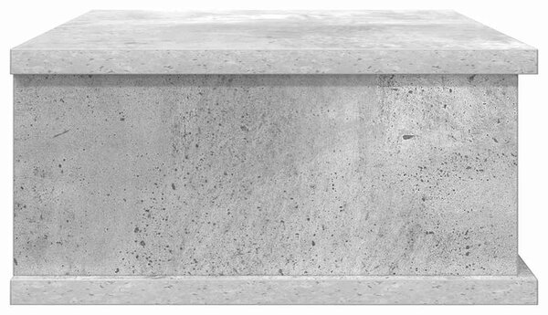 Éjjeli asztal Beton Szürke 40 x 31 x 15 cm Faanyag