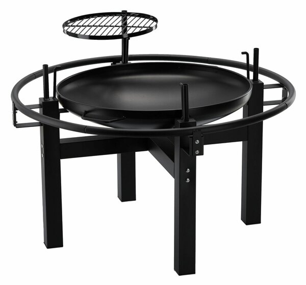 Többfunkciós grill forgónyárssal 90 x 86 x 99 CM