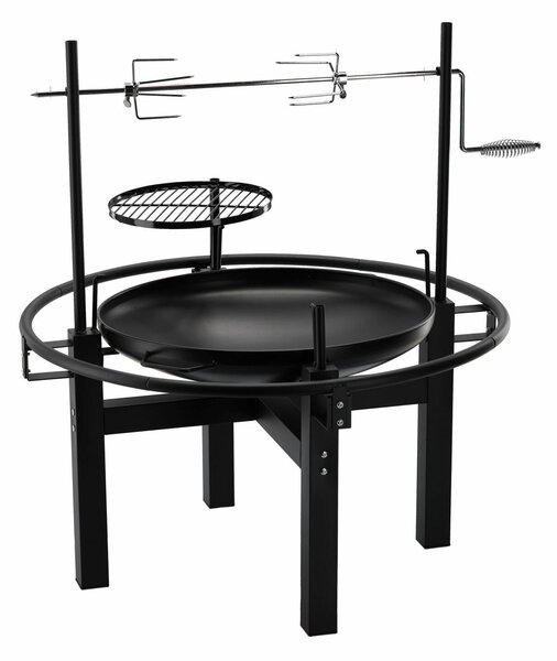 Többfunkciós grill forgónyárssal 90 x 86 x 99 CM