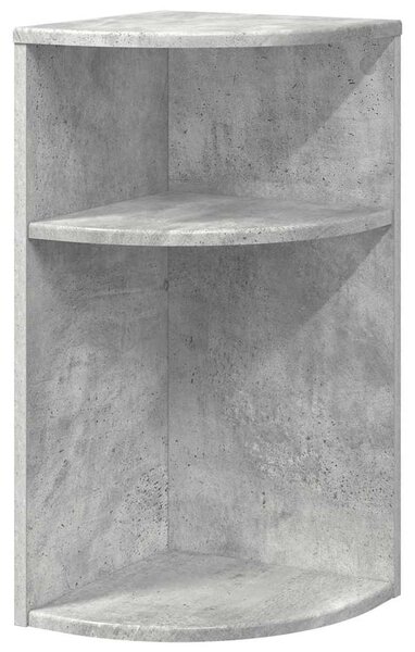 Végasztal Beton Szürke 29,6 x 29,6 x 60 cm Szerelt Fa