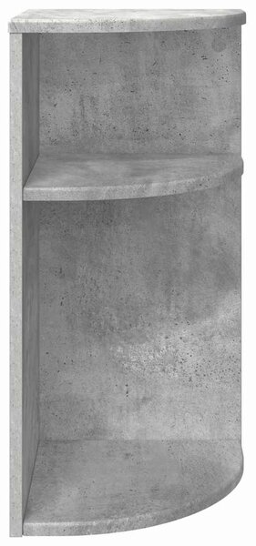 Végasztal Beton Szürke 29,6 x 29,6 x 60 cm Szerelt Fa