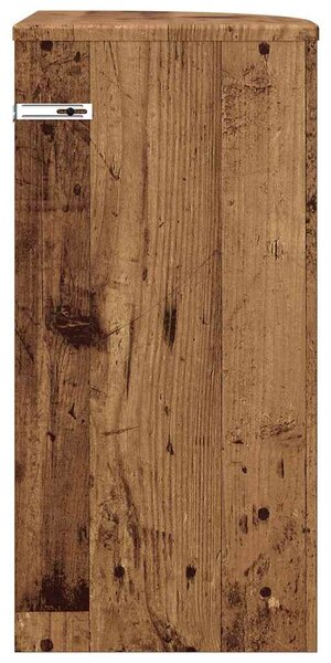 Végasztal Öreg fa 29,6 x 29,6 x 60 cm Szerelt Fa