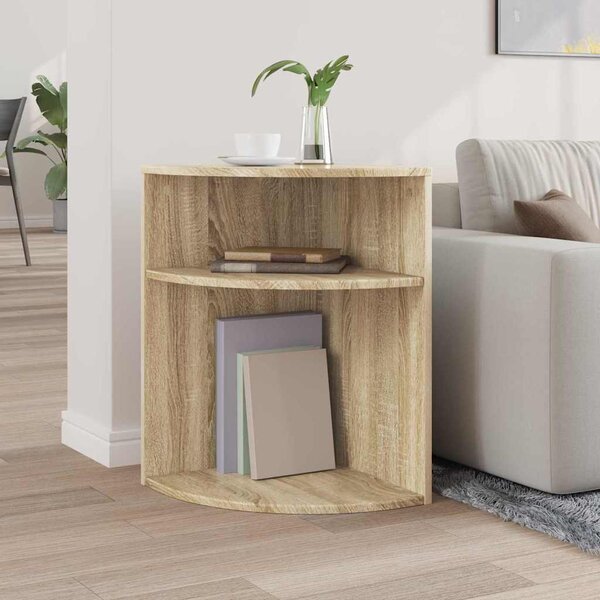 Végasztal Sonoma tölgy 39,7 x 39,7 x 60 cm Szerelt Fa