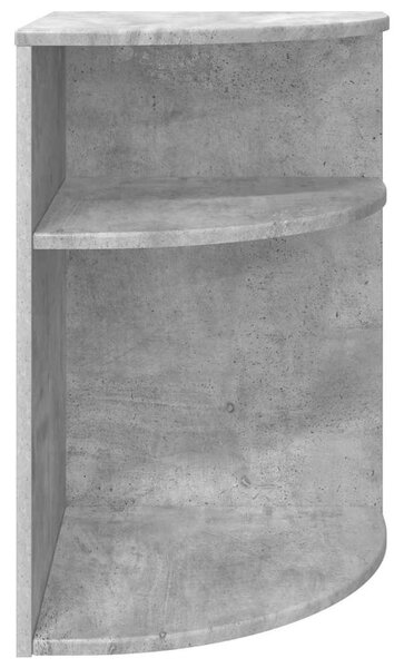 Végasztal Beton Szürke 39,7 x 39,7 x 60 cm Szerelt Fa