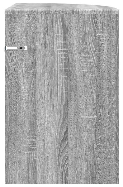 Végasztal Szürke Sonoma 39,7 x 39,7 x 60 cm Szerelt Fa
