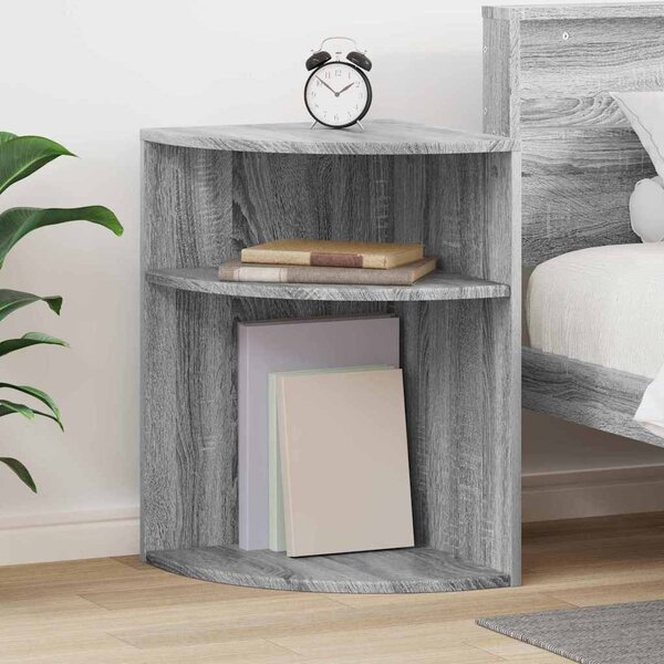 Végasztal Szürke Sonoma 39,7 x 39,7 x 60 cm Szerelt Fa