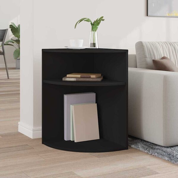 Végasztal Fekete 39,7 x 39,7 x 60 cm Szerelt Fa