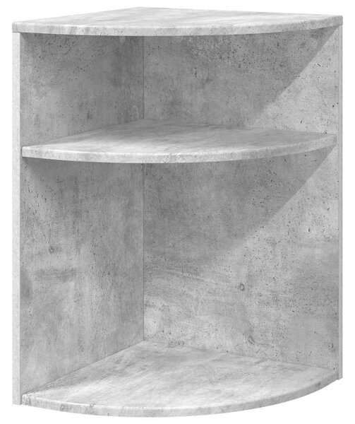 Végasztal Beton Szürke 39,7 x 39,7 x 60 cm Szerelt Fa