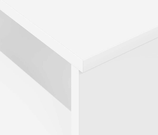 Konzolasztal Fehér 91,5 x 35 x 38,5 cm Faanyag