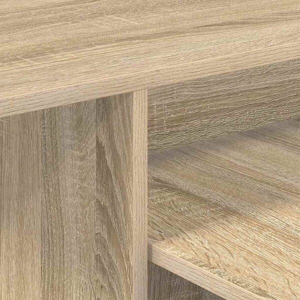 Konzolasztal Sonoma tölgy 91,5 x 35 x 38,5 cm Faanyag