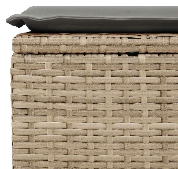 VidaXL Polyrattan Kerti Ülőgarnitúra - Bézs - 2 részes