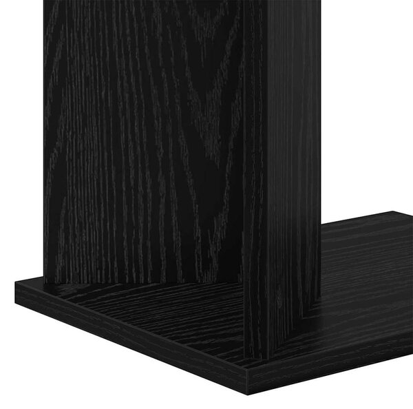 Végasztal Fekete tölgy 35 x 25 x 50 cm Faanyag