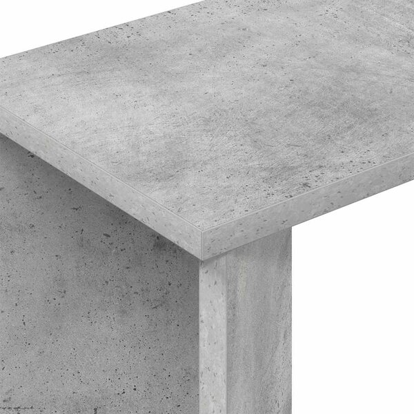Végasztal Beton Szürke 35 x 25 x 50 cm Faanyag