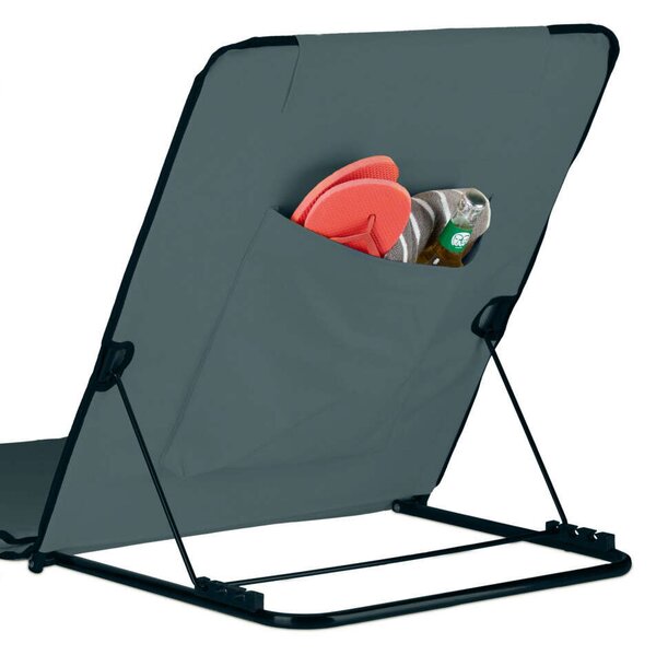 RelaxDays Napozóágy Napernyővel - Antracit - 197cm