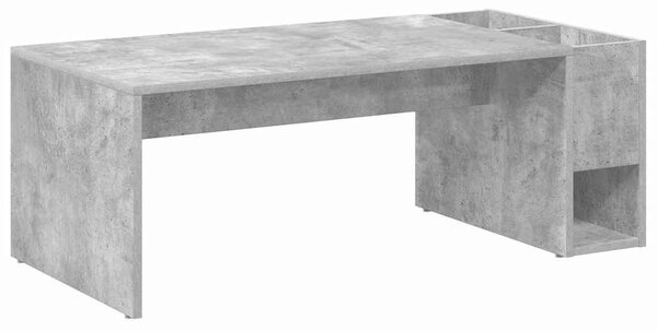 Dohányzóasztal Beton Szürke 101,5 x 50 x 37 cm Faanyag