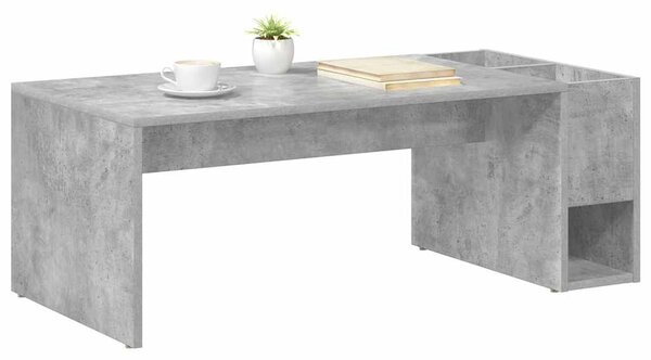 Dohányzóasztal Beton Szürke 101,5 x 50 x 37 cm Faanyag