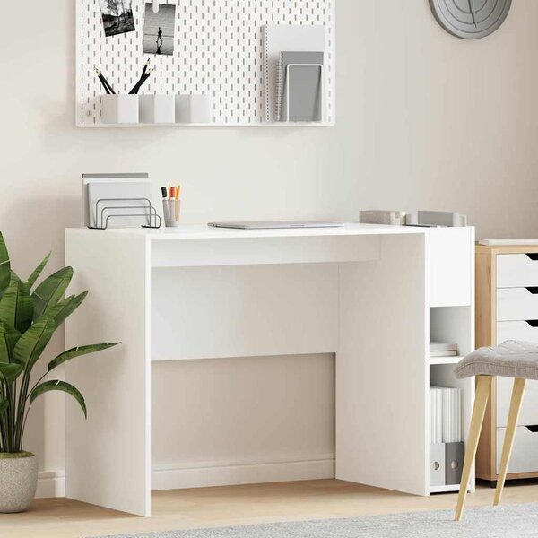 Asztal Fehér 109 x 50 x 78 cm Faanyag