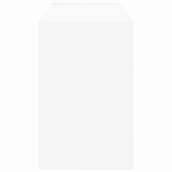 Asztal Fehér 109 x 50 x 78 cm Faanyag