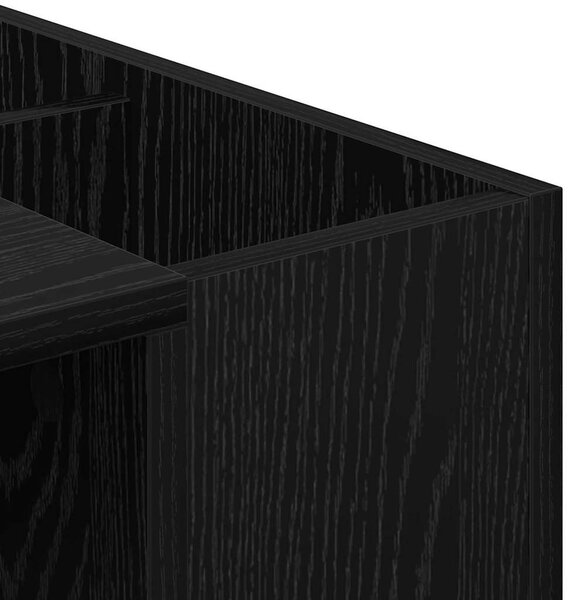 Asztal Fekete tölgy 109 x 50 x 78 cm Faanyag