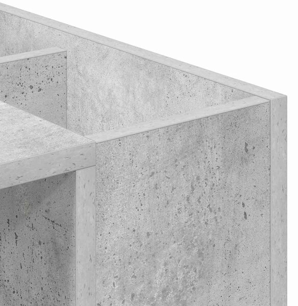 Asztal Beton Szürke 109 x 50 x 78 cm Faanyag