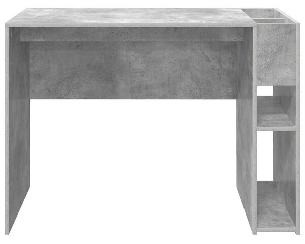 Asztal Beton Szürke 109 x 50 x 78 cm Faanyag