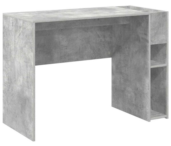 Asztal Beton Szürke 109 x 50 x 78 cm Faanyag