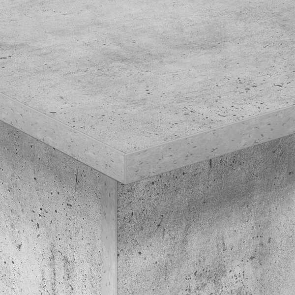 Végasztal Beton Szürke 35,5 x 35 x 40 cm Faanyag