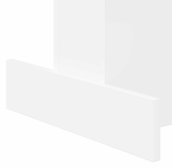 Végasztal Fehér 44,5 x 45 x 55 cm Faanyag