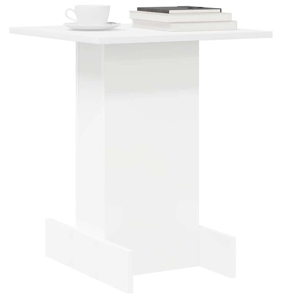 Végasztal Fehér 44,5 x 45 x 55 cm Faanyag