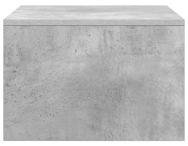 Falra szerelhető íróasztal Beton Szürke 60 x 45 x 30 cm Faanyag