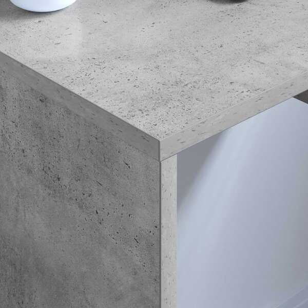 Falra szerelhető íróasztal Beton Szürke 60 x 45 x 30 cm Faanyag