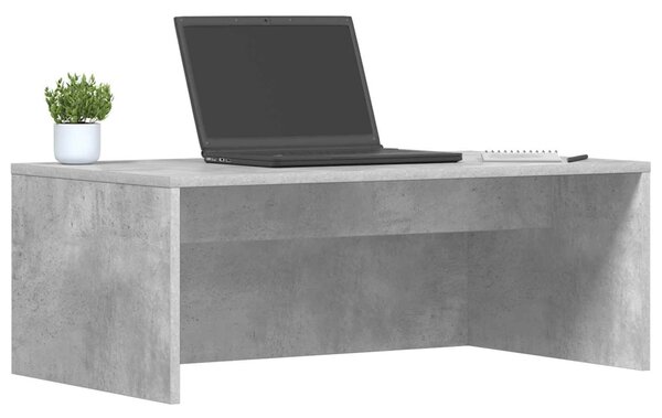 Falra szerelhető íróasztal Beton Szürke 80 x 45 x 30 cm Faanyag