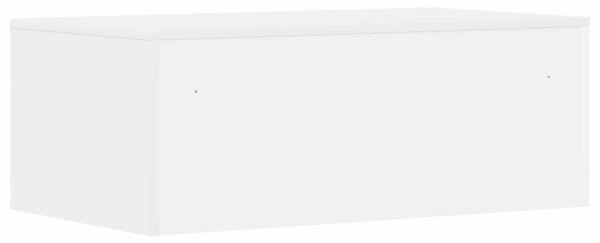 Falra szerelhető íróasztal Fehér 80 x 45 x 30 cm Faanyag