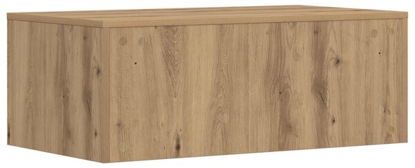 Falra szerelhető íróasztal Artisan tölgy 80 x 45 x 30 cm