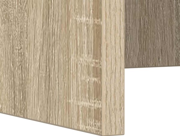 Falra szerelhető íróasztal Sonoma tölgy 100 x 45 x 30 cm