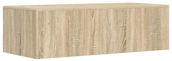 Falra szerelhető íróasztal Sonoma tölgy 100 x 45 x 30 cm