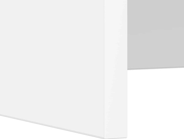 Falra szerelhető íróasztal Fehér 100 x 45 x 30 cm Faanyag