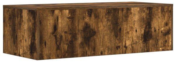 Falra szerelhető íróasztal Füstölt tölgy 100 x 45 x 30 cm