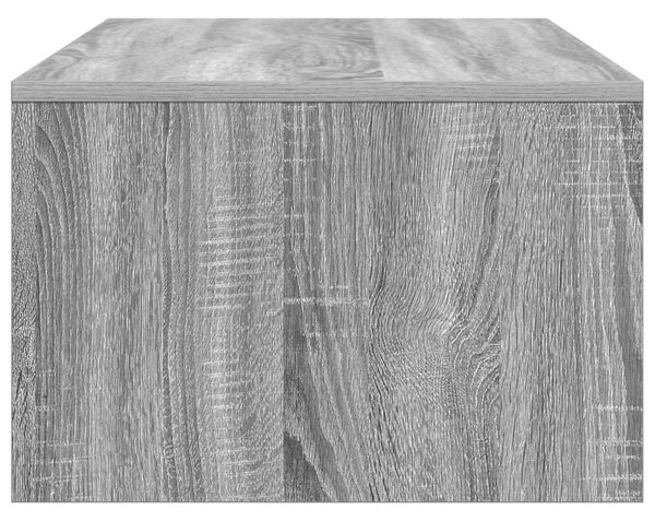 Falra szerelhető íróasztal Szürke Sonoma 100 x 45 x 30 cm