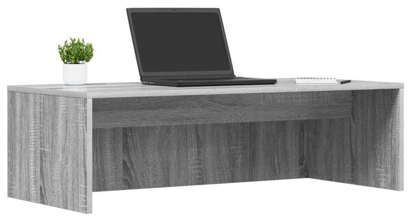 Falra szerelhető íróasztal Szürke Sonoma 100 x 45 x 30 cm