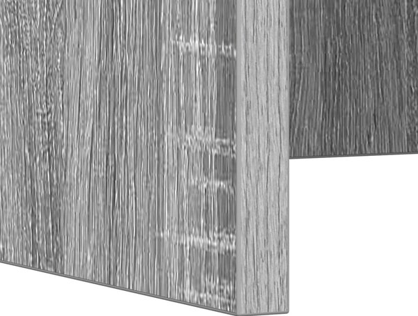 Falra szerelhető íróasztal Szürke Sonoma 100 x 45 x 30 cm