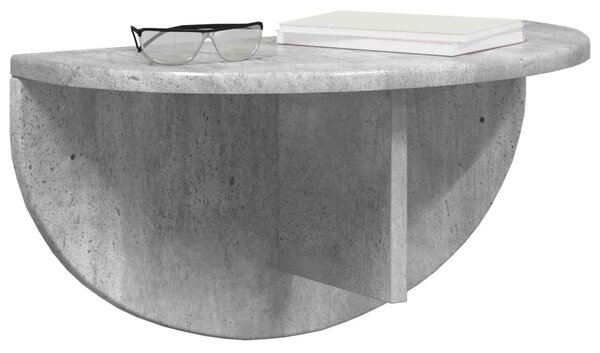 Falpolc Falra szerelhető Beton Szürke 48 x 24 x 24 cm Faanyag