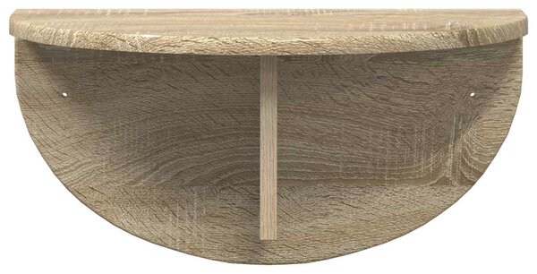 Falpolc Falra szerelhető Sonoma tölgy 48 x 24 x 24 cm Faanyag