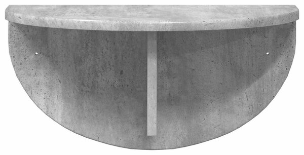 Falpolc Falra szerelhető Beton Szürke 48 x 24 x 24 cm Faanyag