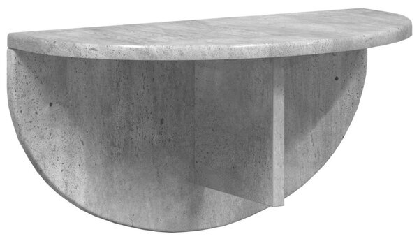 Falpolc Falra szerelhető Beton Szürke 48 x 24 x 24 cm Faanyag