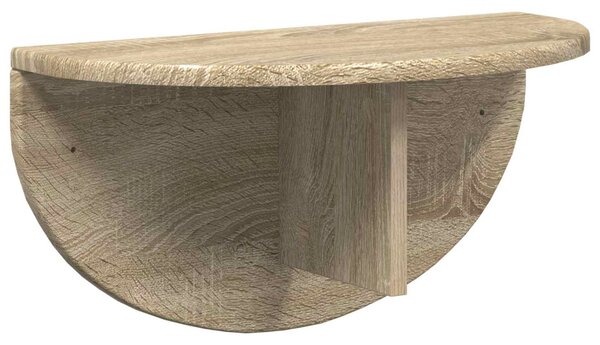 Falpolc Falra szerelhető Sonoma tölgy 48 x 24 x 24 cm Faanyag