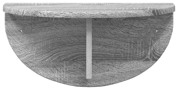 Falpolc Falra szerelhető Szürke Sonoma 48 x 24 x 24 cm Faanyag